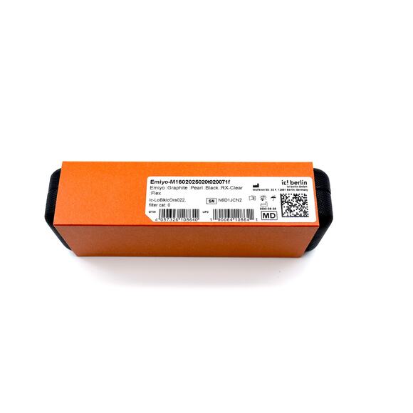 NEW IC! BERLIN EMIYO GRAPHITE AUTHENTIC EYEGLASSES FRAME - Picture 10 of 11